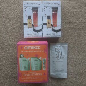 Kerastase Night Serum & Hair Oil + Amica Kure Strength Repair + Hair Conditioner